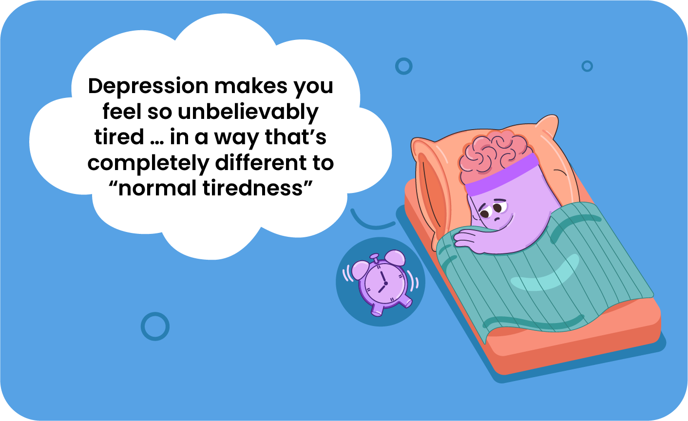 Why People With Depression May "Oversleep" (It Is NOT Laziness)