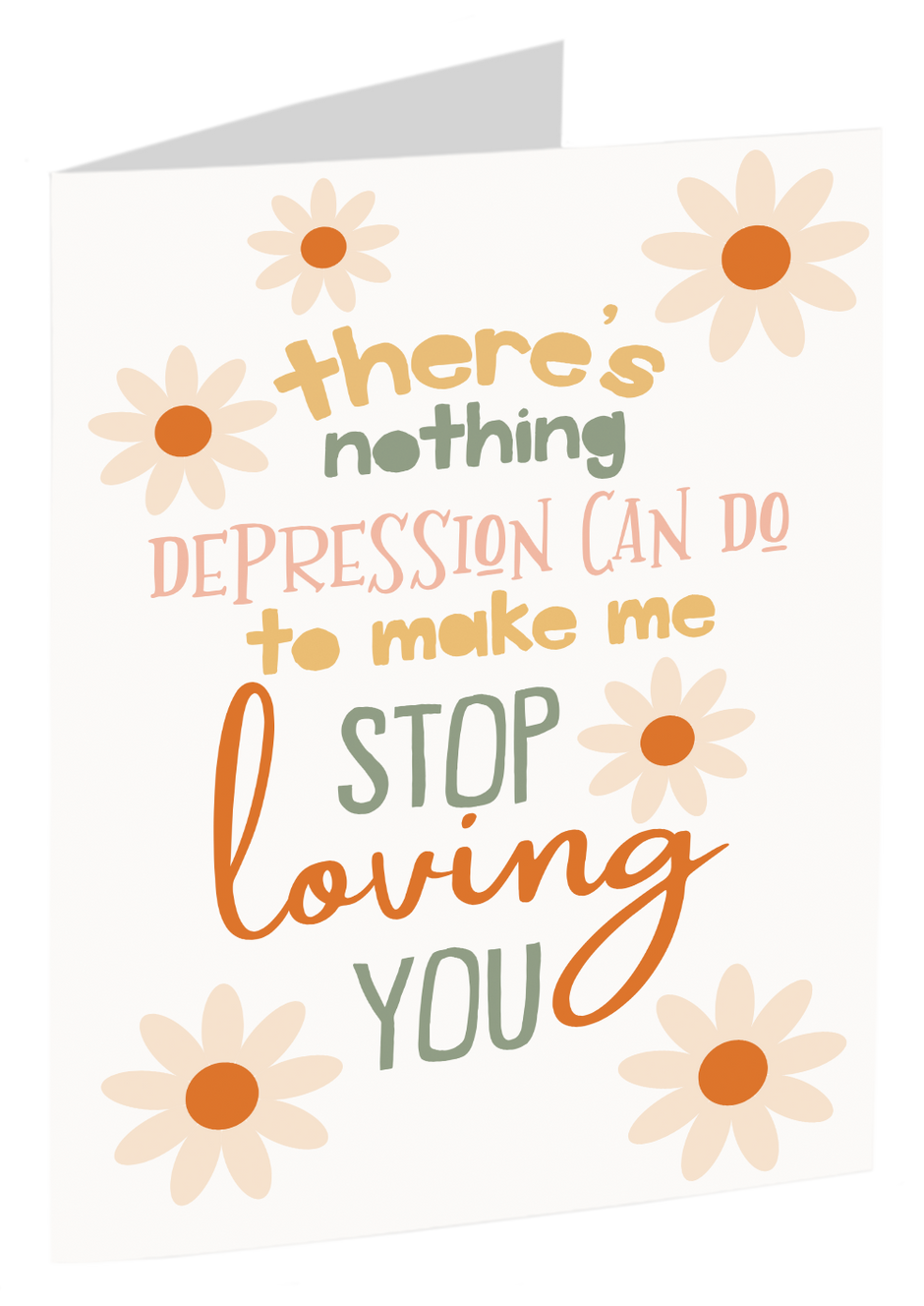 Supportive, Encouraging Cards For People With Depression! The