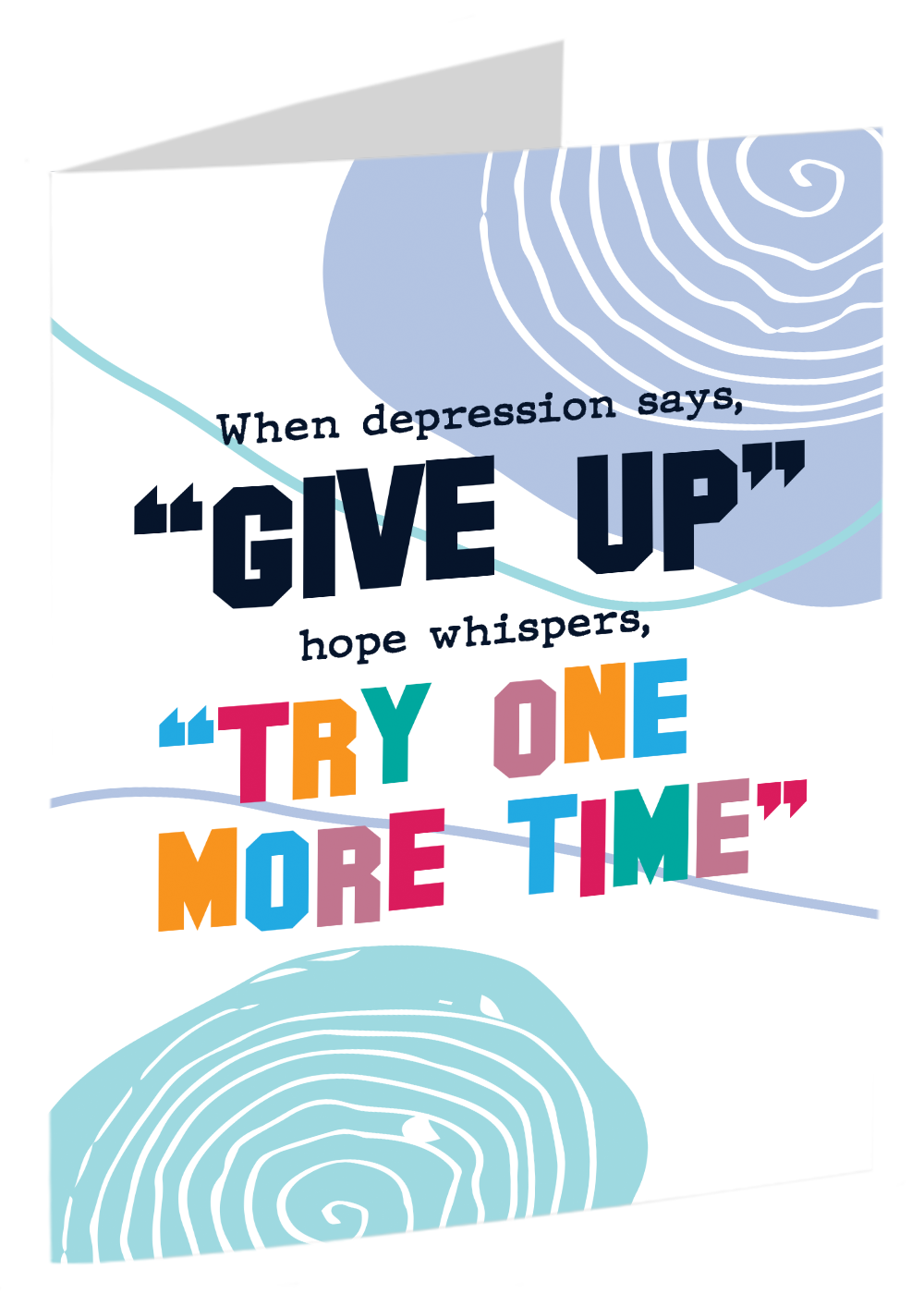 Hope Whispers "Try One More Time" Card