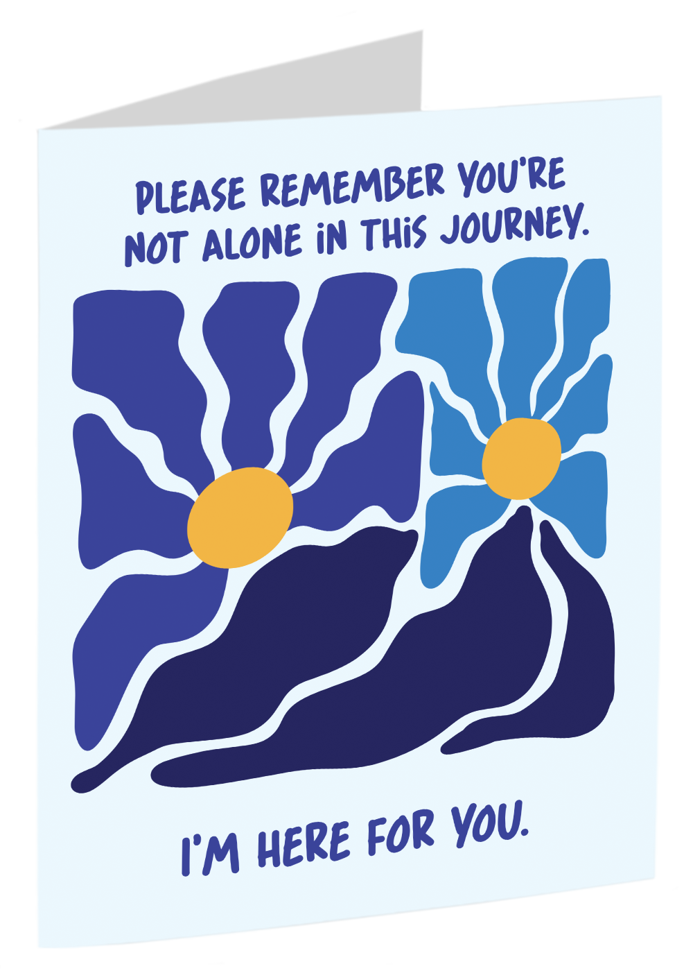 "I'm Here For You" - A Card To Help People With Depression Feel More Supported And Less Alone